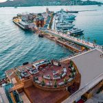 Novikov Helipad Lounge Bodrum yalikavak marina